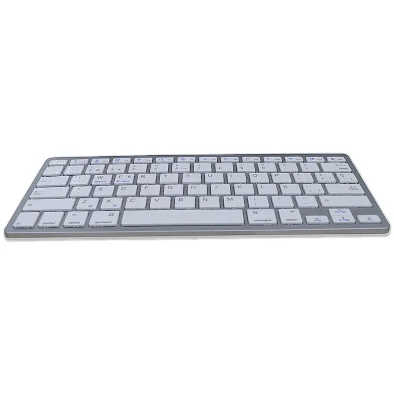Teclado Slim Bluetooth PC / Tablet COOL Blanco (Español) - PixelPlaza