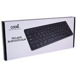 Teclado Slim Bluetooth PC / Tablet COOL Negro (Español) - PixelPlaza