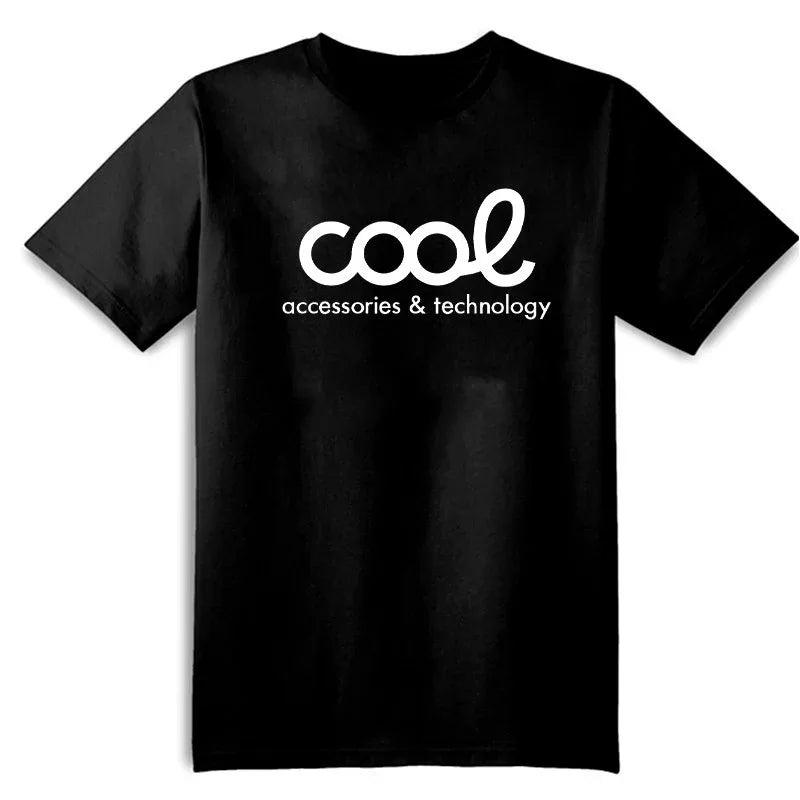 Textil Camiseta Cool Accesorios (Talla M) Unisex Negro - PixelPlaza