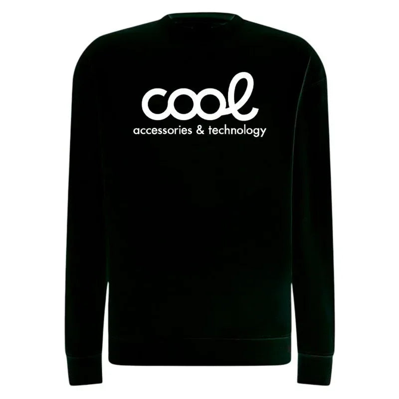 Textil Sudadera Cool Accesorios (Talla M) Unisex Negro - PixelPlaza