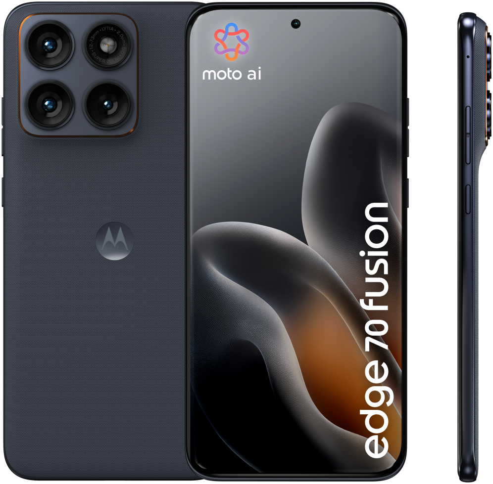 Motorola edge 70 fusion 17,2 cm (6.78") SIM doble Android 16.0 5G USB Tipo C 8GB 256GB 5200 mAh Negro