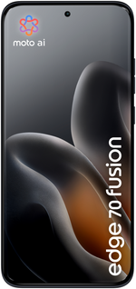 Motorola edge 70 fusion 17,2 cm (6.78") SIM doble Android 16.0 5G USB Tipo C 8GB 256GB 5200 mAh Negro
