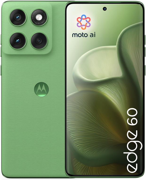 Motorola edge 60 16,9 cm ( ) SIM doble Android 15 5G USB Tipo C 5200 mAh 8GB/512GB 6,67" Verde #verde