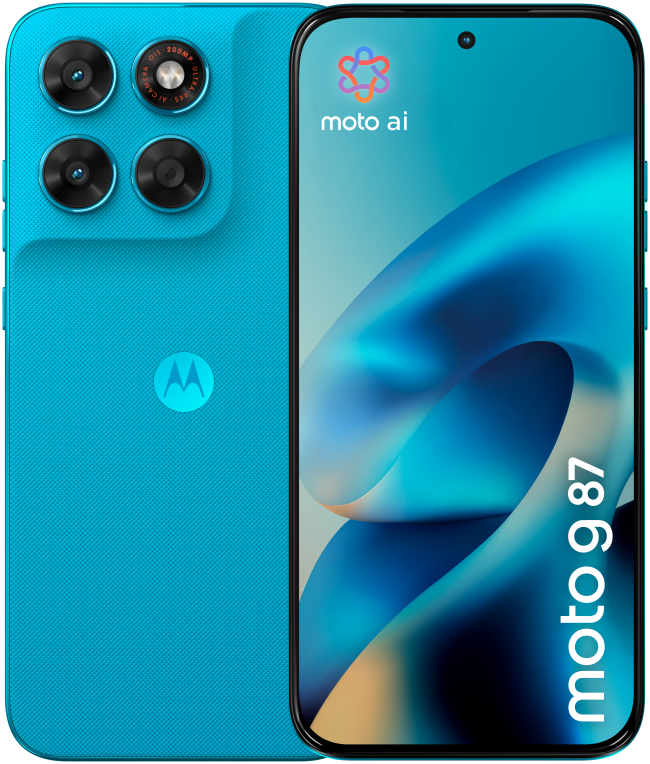 Motorola moto g87 17,2 cm (6.78") Ranura híbrida Dual SIM Android 16.0 5G USB Tipo C 8GB 256GB 5200 mAh Azul