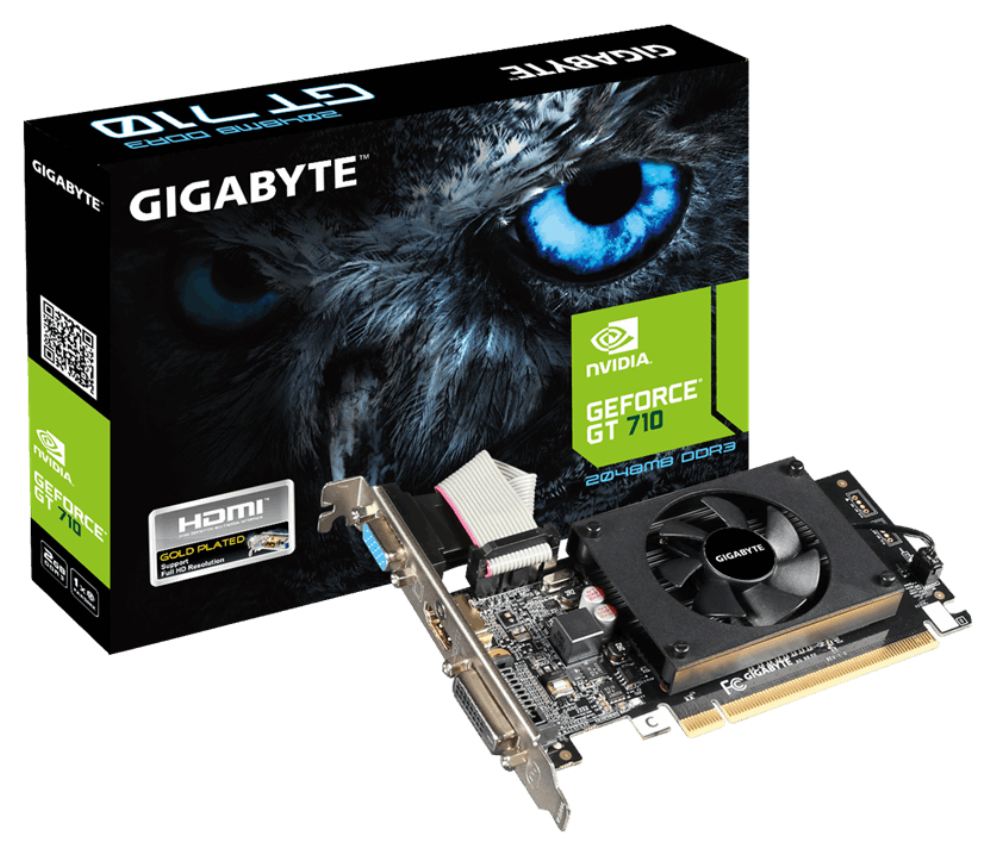 Gigabyte GV-N710D3-2GL NVIDIA GeForce GT 710 2GB GDDR3