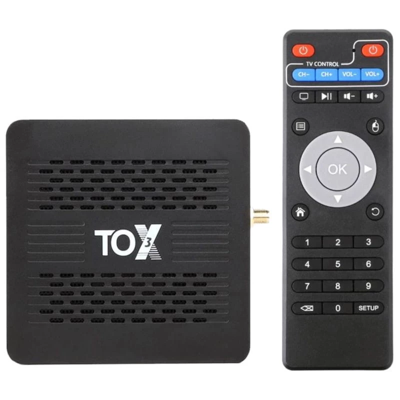 Ugoos Tox 3 4GB/32GB Android 11 4K WiFi doble banda Bluetooth S905X4 TV Box