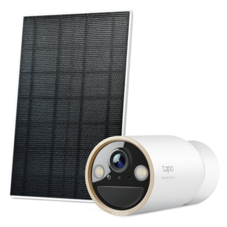 Cámara de seguridad wifi tp - link tapo c460 kit 4k panel solar