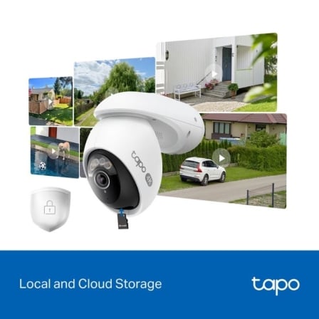 Cámara de Videovigilancia TP-Link Tapo C560WS/ Visión Nocturna/ Control desde APP