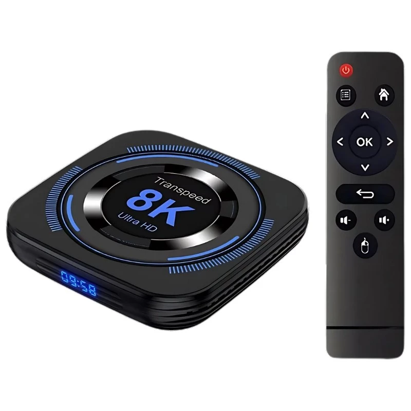 Transpeed 8K H618 4GB/64GB Wifi Dual Android 12 Negro - Android TV