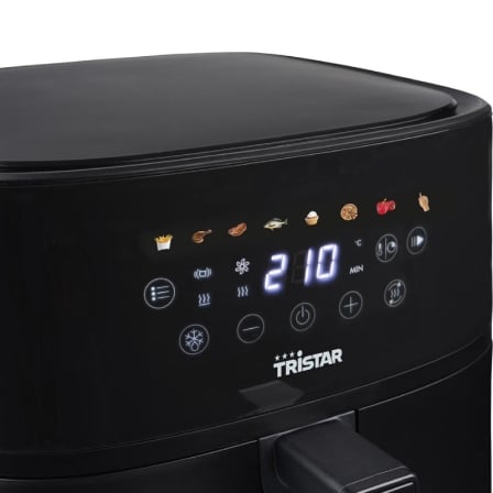 Freidora por Aire Airfryer / Sin Aceite Tristar FR-9071 Digital/ 2000W/ Capacidad 8L