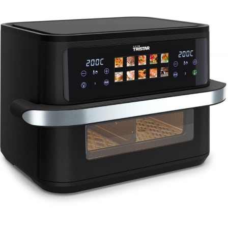 Freidora por Aire Airfryer / Sin Aceite Tristar FR-9078 Dualzone Flex/ 2800W/ Capacidad 10L