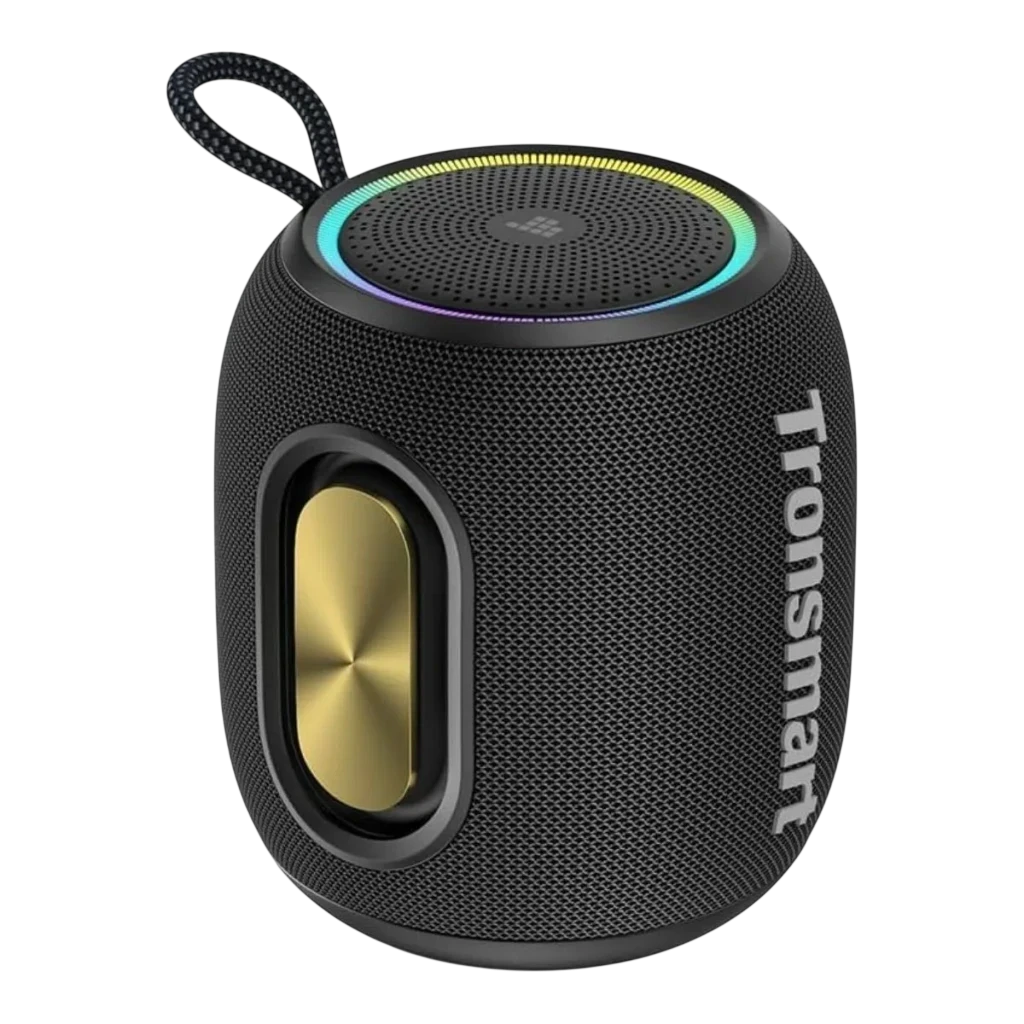 Tronsmart T8 Mini Negro 16W 20h IPX7 manos libres luces RGB entrada AUX Altavoz Bluetooth 5.3