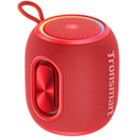 Tronsmart T8 Mini 16W 20h IPX7 manos libres luces RGB entrada AUX Altavoz Bluetooth 5.3 Rojo #rojo