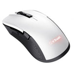 Ratón Gaming Inalámbrico Trust Gaming GXT 923W YBAR/ Batería recargable/ Hasta 7200 DPI/ Blanco