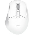 Ratón Inalámbrico Trust Niven Confort 26022/ Batería recargable/ Hasta 3200 DPI/ Blanco