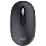 Ratón Inalámbrico Trust Seron 26018/ Batería recargable/ Hasta 3200 DPI/ Negro