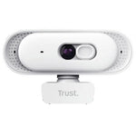 Webcam Trust Tomar 2K 26180/ 2560 x 1440 QHD/ Blanca