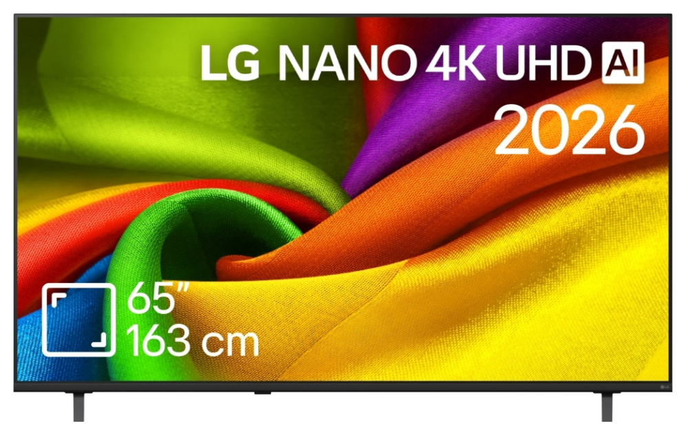 LG NANO 4K UHD AI 65NU8E0B3LA 165,1 cm (65") 4K Ultra HD Smart TV WiFi Negro
