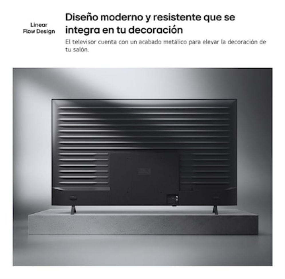LG NANO 4K UHD AI 75NU850B6LA Televisor 190,5 cm (75") 4K Ultra HD Smart TV WiFi Negro