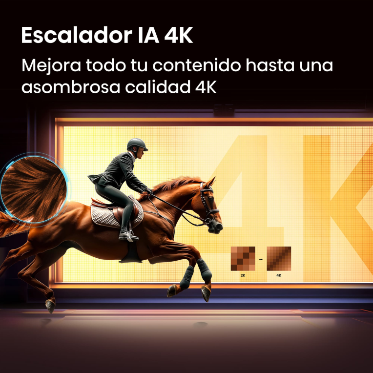 Hisense 85E7S Televisor 2,16 m (85") 4K Ultra HD Smart TV WiFi Negro 400 cd / m²