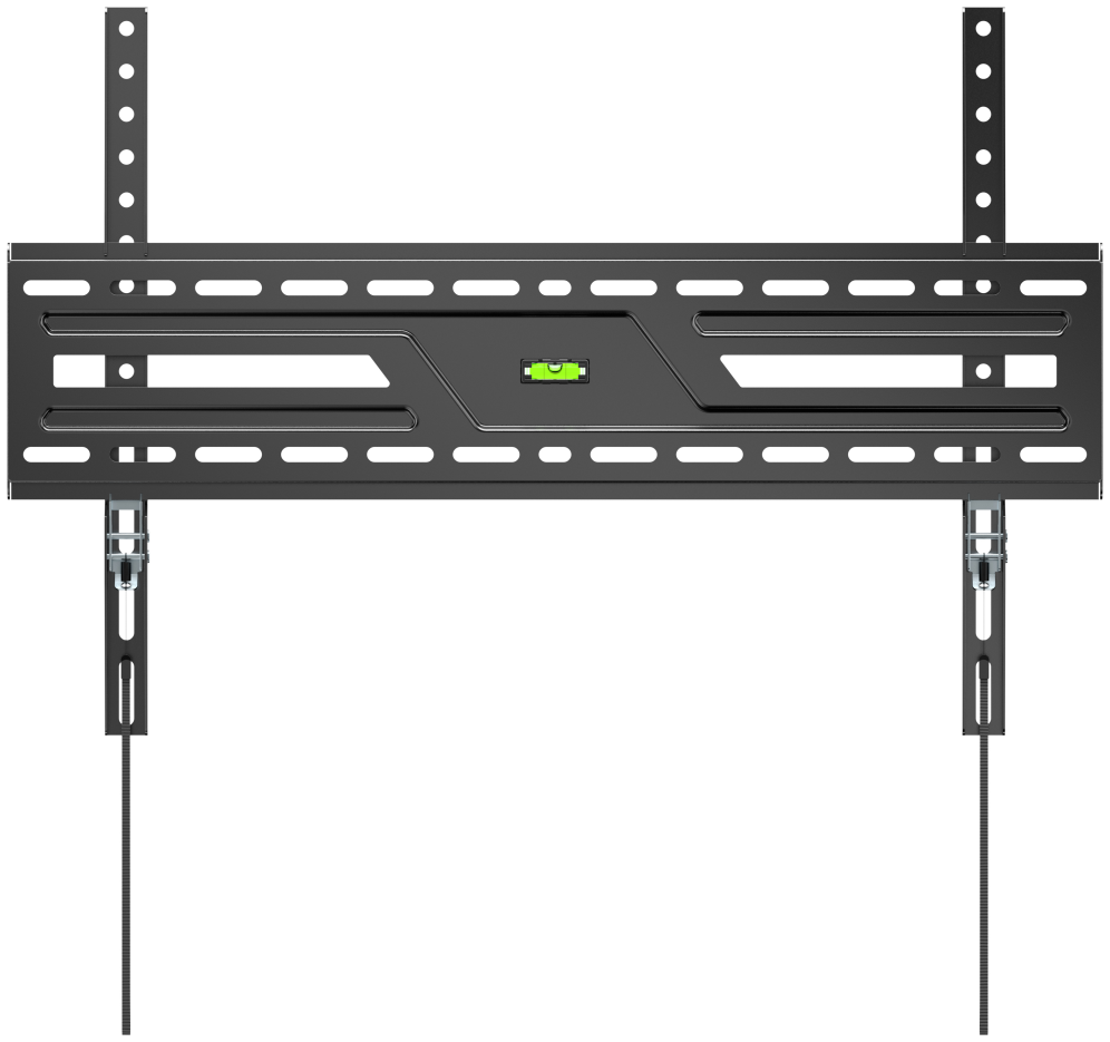 Gembird WM-86F-01 soporte para TV 2,18 m (86") Negro