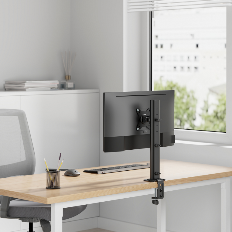 Aisens Soporte de Mesa Eco Giratorio e Inclinable para Monitor/TV 12kg de 17-34, Negro