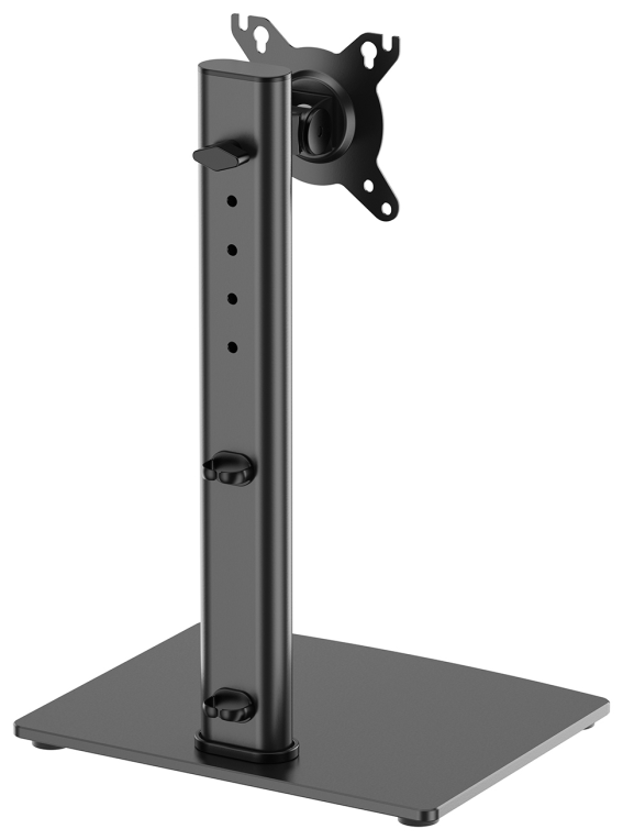 Aisens Soporte de Mesa Con Peana Eco Giratorio e Inclinable para Monitor/TV 12kg de 17-34, Negro