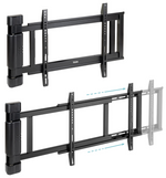 TooQ Soporte de pared Con regulación eléctrica para pantallas de 32” – 75”, Negro