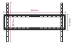 Ewent EW1503 177,8 cm (70") Negro