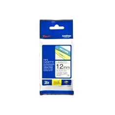 Cinta flexible Brother tzefx231 12mm x 8m blanco · negro flexibles