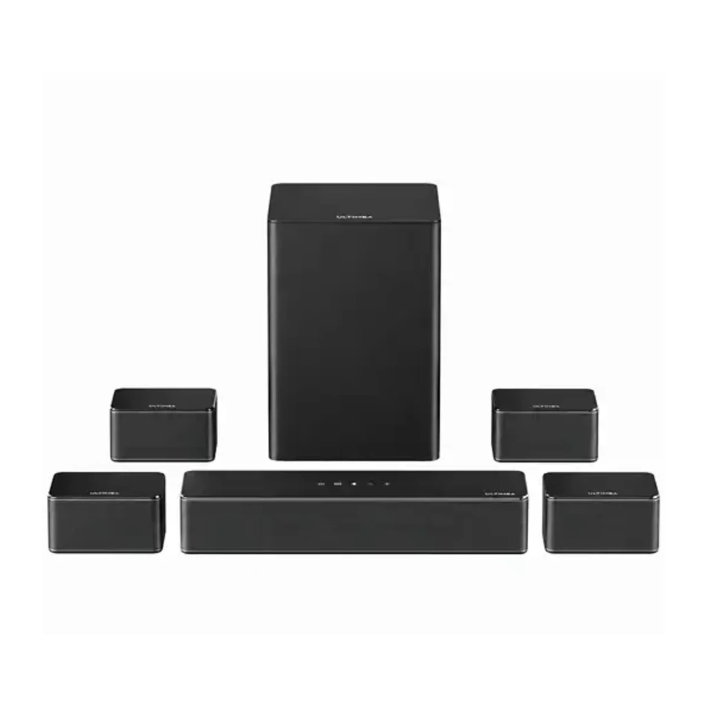 Ultimea Poseidon D70 7.1 410W Subwoofer inalámbrico Bluetooth 5.3 Barra de sonido