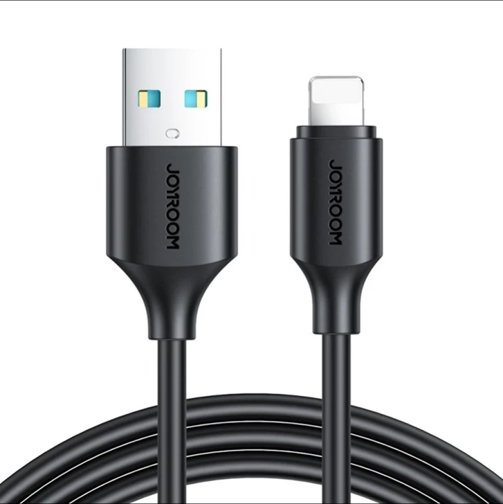 Cable Joyroom USB-A a Lighting Carga Rápida Negro
