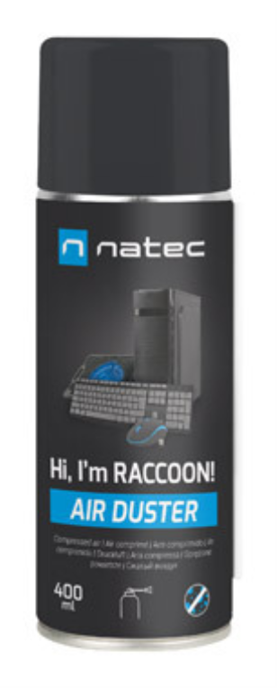 Natec Raccoon 400 limpiador de aire comprimido 400 ml