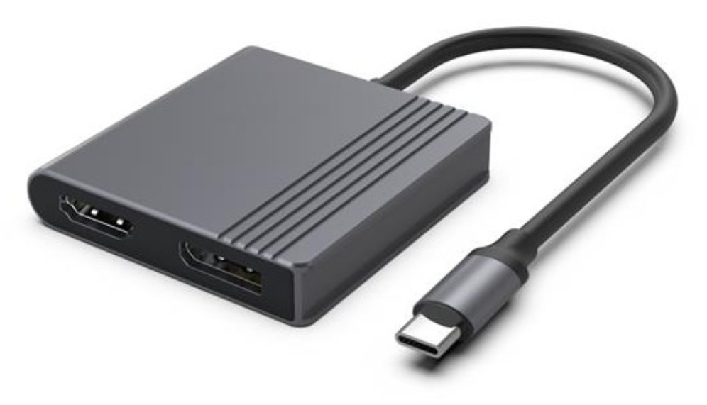 Gembird A-CM-HDMIFDPF-01 hub de interfaz USB Tipo C Gris