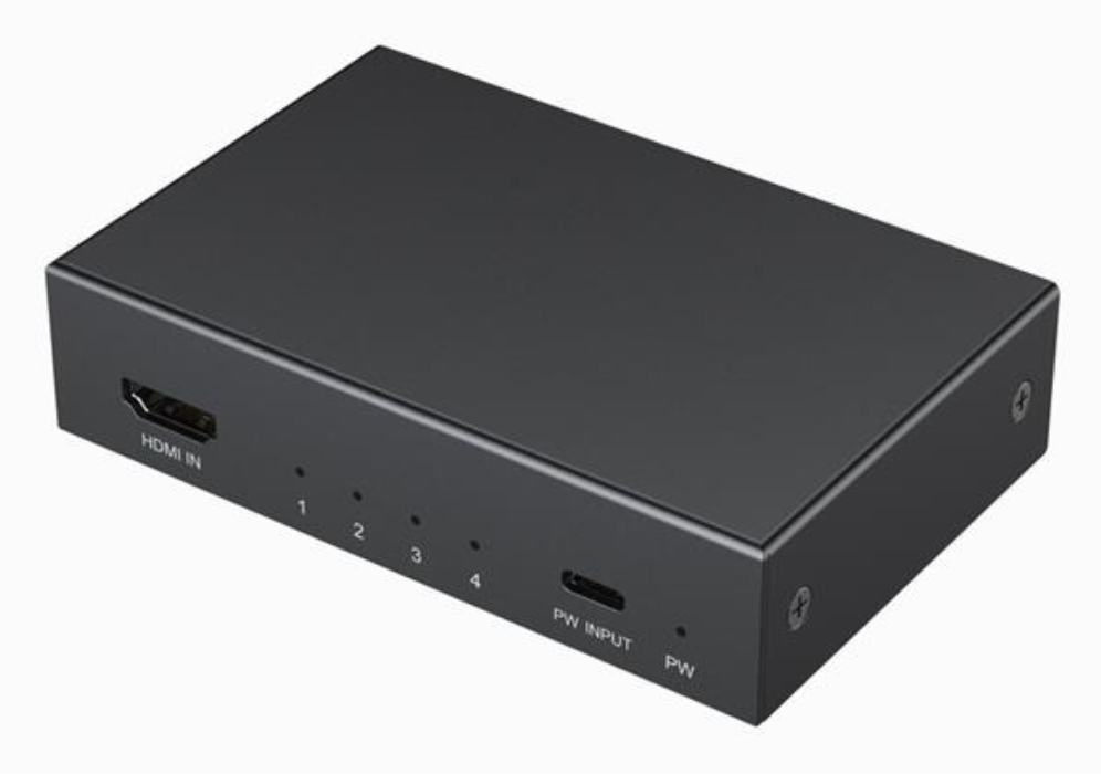 Gembird DSP-HDMI4K-4P-01 divisor de video HDMI 4x HDMI
