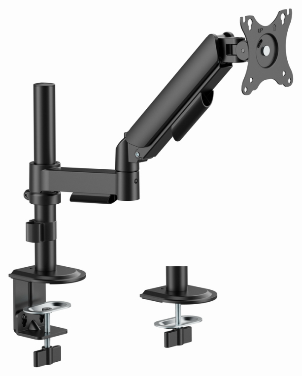 Gembird MA-DA1P-02 soporte para monitor 81,3 cm (32") Escritorio Negro
