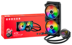 ADATA LEVANTE X 240 Procesador Sistema de refrigeración líquida todo en uno 12 cm Negro