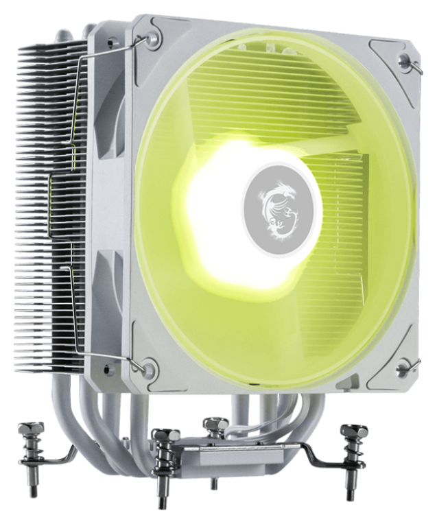 MSI MAG COREFROZR AA13 WHITE sistema de refrigeración para ordenador Procesador Refrigerador de aire 12 cm Blanco 1 piez