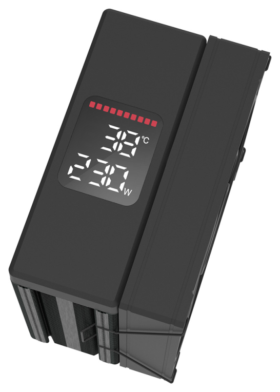 Zalman CNPS9X ECO DS sistema de refrigeración para ordenador Procesador Refrigerador de aire 12 cm Negro 1 pieza(s)