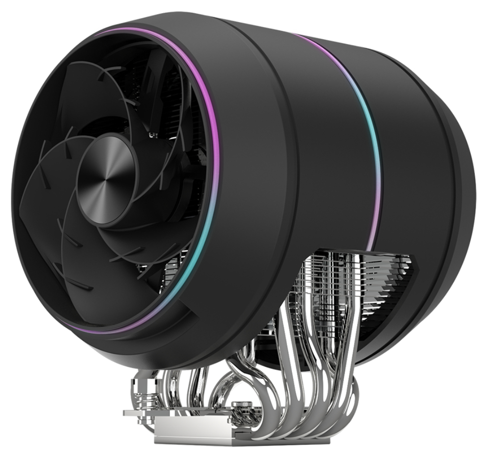 Zalman ZET5 Procesador Ventilador 12 cm Negro 1 pieza(s)