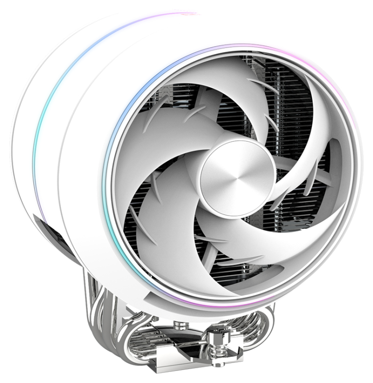Zalman ZET5 Procesador Ventilador 12 cm Blanco 1 pieza(s)