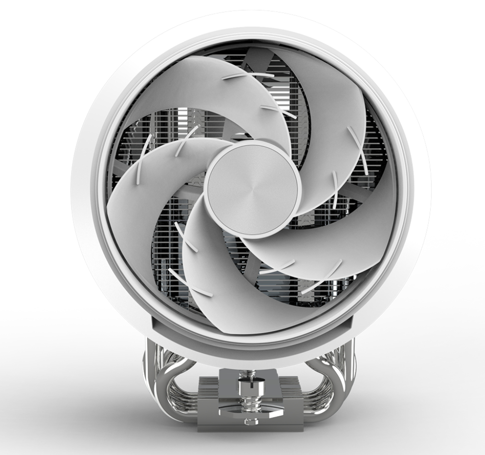 Zalman ZET5 Procesador Ventilador 12 cm Blanco 1 pieza(s)