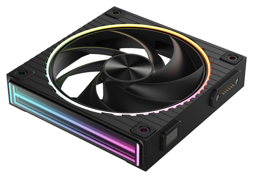 Zalman ZM-DF120 A3 BLACK sistema de refrigeración para ordenador Placa base Ventilador 12,4 cm Negro 1 pieza(s)