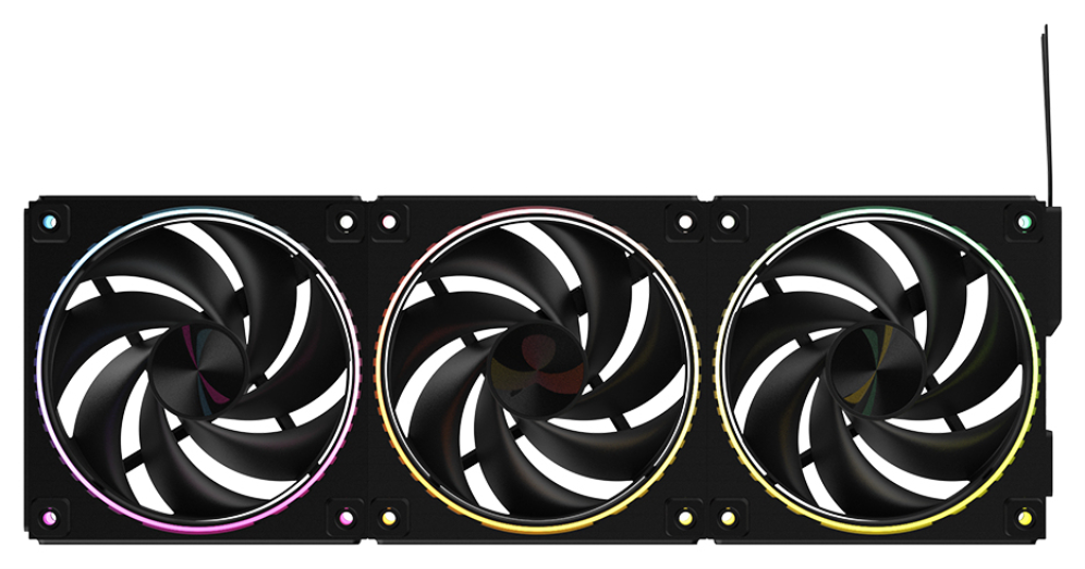 Zalman ZM-DF120 A3 BLACK sistema de refrigeración para ordenador Placa base Ventilador 12,4 cm Negro 1 pieza(s)