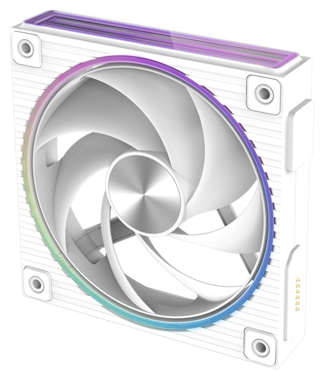 Zalman ZM-DF120 A3 WHITE sistema de refrigeración para ordenador Placa base Ventilador 12,4 cm Blanco 1 pieza(s)