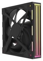 Zalman ZM-DF120R Placa base Ventilador 12,4 cm Negro 1 pieza(s)
