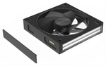 Zalman ZM-DF120R A3 Placa base Ventilador 12,4 cm Negro 1 pieza(s)