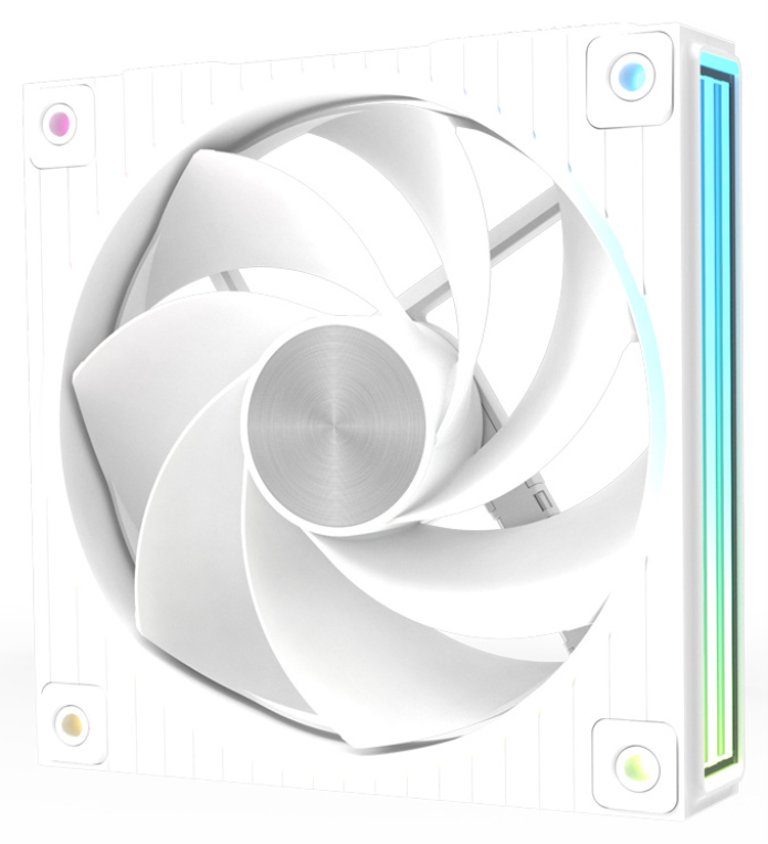 Zalman ZM-DF120R Placa base Ventilador 12,4 cm Blanco 1 pieza(s)