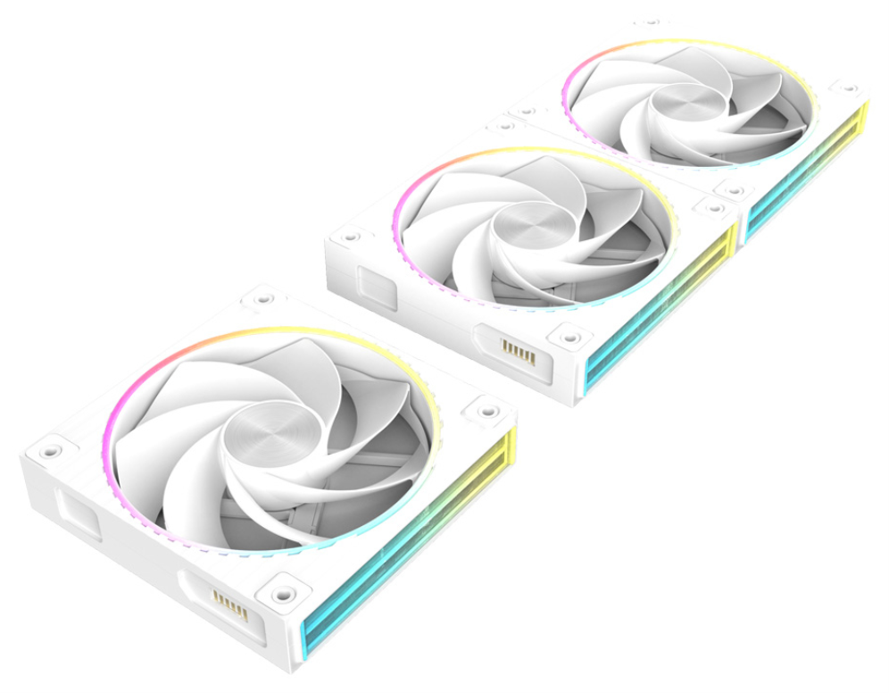 Zalman ZM-DF120R A3 Placa base Ventilador 12,4 cm Blanco 1 pieza(s)