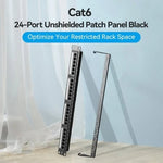 Patch Panel Vention KGCB0/ 24 Puertos/ Cat.6